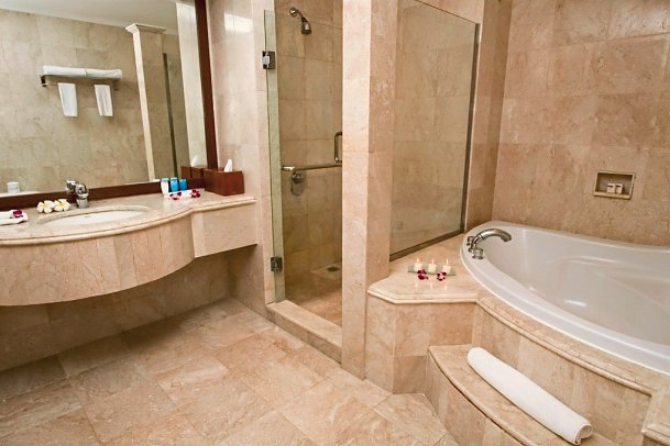 Nikko Bali Benoa Beach - Badbeispiel Deluxe (Zimmercodierung UD1)