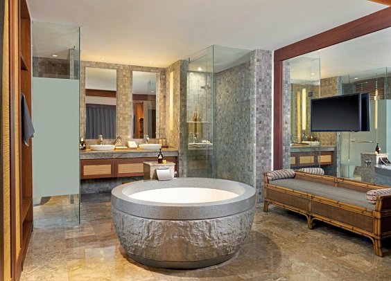 Alaya Ubud - Beispiel Bad Alaya Suite (Zimmercodierung WB1)