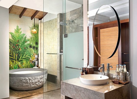 Alaya Resort Ubud - Beispiel Bad Alaya (Zimmercodierung UB1)