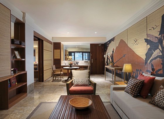 Alaya Resort Ubud - Wohnbeispiel Suite (Zimmercodierungen WB1 & WB2)