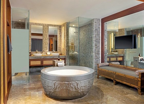Alaya Resort Ubud - Beispiel Bad Suite (Zimmercodierungen WB1 & WB2)