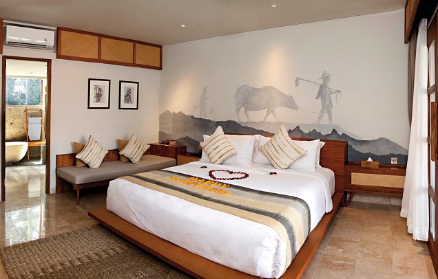 Dinara Ubud - Wohnbeispiel Dinara Suite (Zimmercodierung WX1)