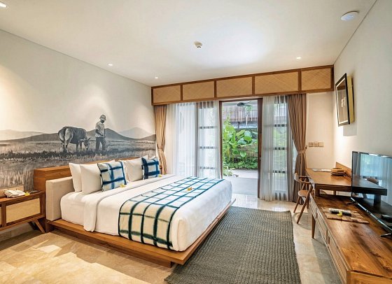 Dinara Ubud - Wohnbeispiel Terrace Suite (Zimmercodierung WB2)