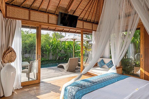 Kappa Senses Ubud - Wohnbeispiel One Bedroom Pool Villa (Zimmercodierung VB5)