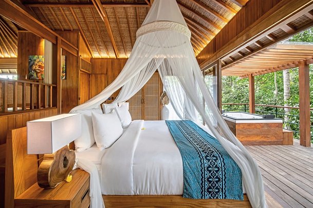 Kappa Senses Ubud - Wohnbeispiel Deluxe Suite with private Hot Tub (Zimmercodierungen JD1 & JD2)