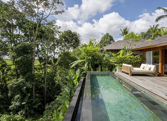 Kappa Senses Ubud - Beispiel Außenansicht Deluxe Pool Villa (Zimmercodierung VD1)