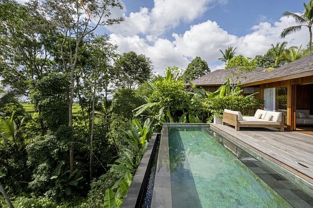 Kappa Senses Ubud - Beispiel Außenansicht Deluxe Pool Villa (Zimmercodierung VD1)