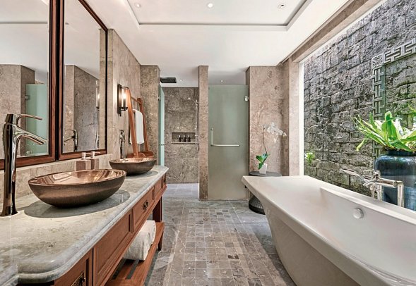 Anantara Ubud Bali Resort - Wohnbeispiel One Bedroom Forest Pool Villa (Zimmercodierung VBR)