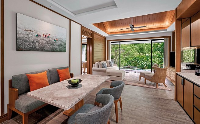 Anantara Ubud Bali Resort - Wohnbeispiel Two Bedroom Pool Villa (Zimmercodierungen VB & 2)