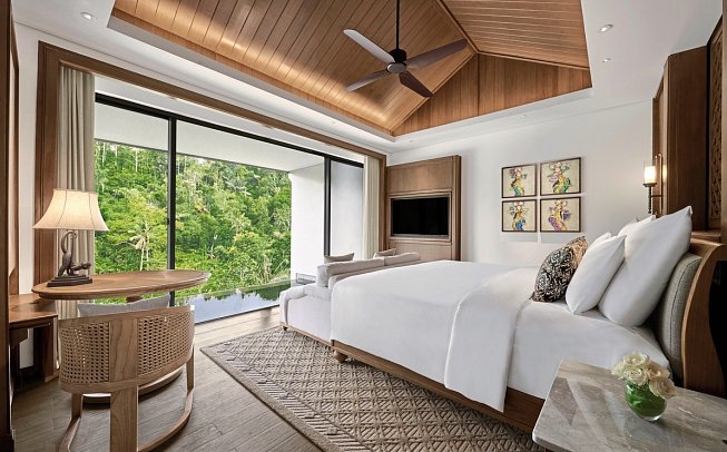 Anantara Ubud Bali Resort - Wohnbeispiel One Bedroom Forest Pool Villa (Zimmercodierung VBR)
