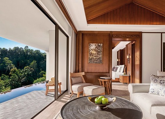 Anantara Ubud Bali Resort - Wohnbeispiel One Bedroom Forest Pool Villa (Zimmercodierung VBR)