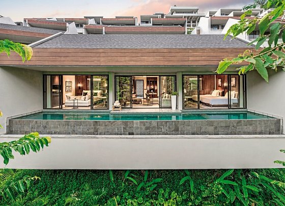 Anantara Ubud Bali Resort - Wohnbeispiel Two Bedroom Pool Villa (Zimmercodierung VB2)