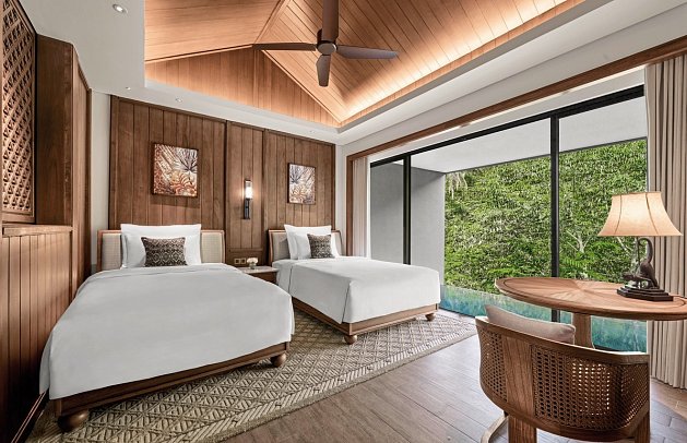Anantara Ubud Bali Resort - Wohnbeispiel Two Bedroom Pool Villa (Zimmercodierung VB2)