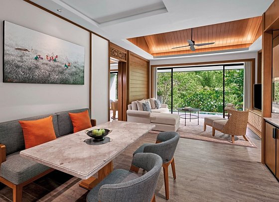 Anantara Ubud Bali Resort - Wohnbeispiel Two Bedroom Pool Villa (Zimmercodierungen VB & 2)