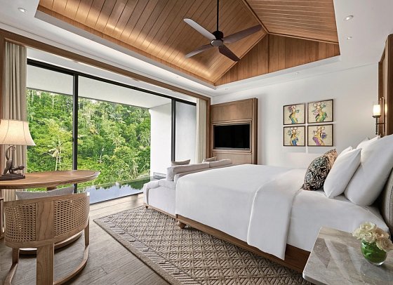 Anantara Ubud Bali Resort - Wohnbeispiel One Bedroom Forest Pool Villa (Zimmercodierung VBR)