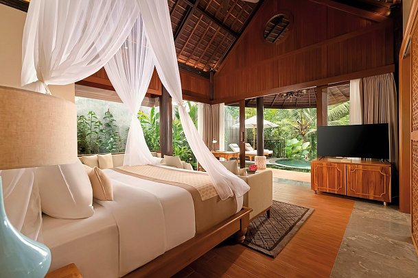 Abisena Ubud - Wohnbeispiel Jungle Pool Villa (Zimmercodierung VB1)