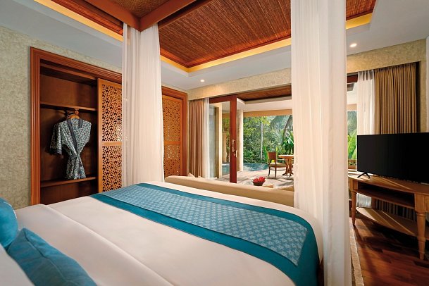 Abisena Ubud - Wohnbeispiel Valley Suite Pool (Zimmercodierung WBR)