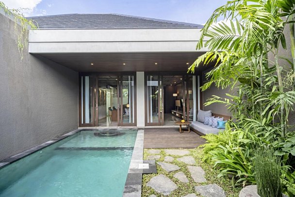 Adiwana Unagi Suites - Beispiel Außenbereich One Bedroom Pool Villa (Zimmercodierung VBR)