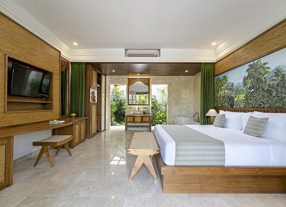 Adiwana Unagi Suites - Wohnbeispiel Club Room (Zimmercodierung UL1)