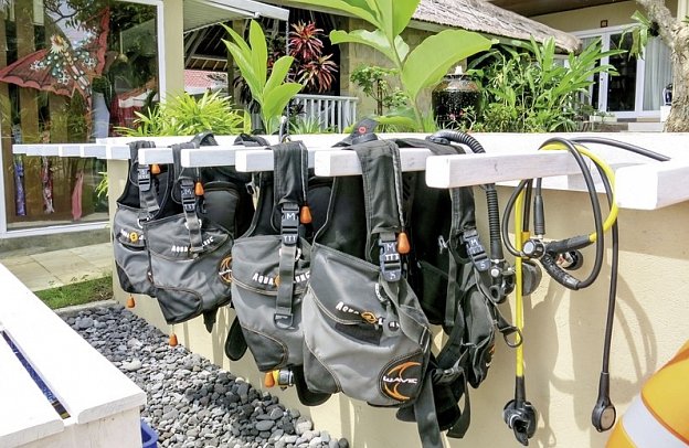 Tauch Terminal Resort Tulamben & Spa - Tauchausrüstung