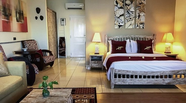 Tauch Terminal Resort Tulamben & Spa - Wohnbeispiel Sea View Deluxe (Zimmercodierung UD1)