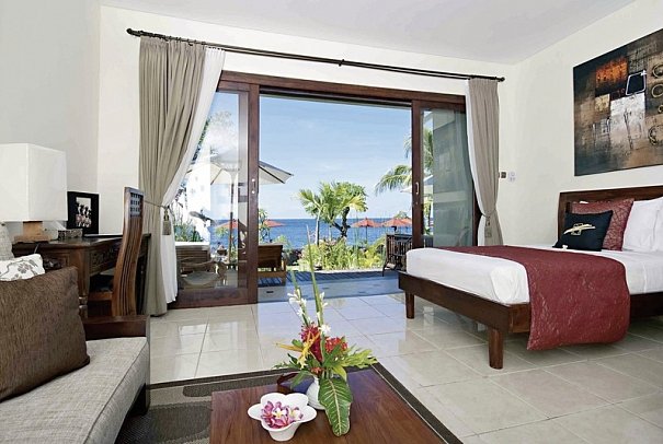 Tauch Terminal Resort Tulamben & Spa - Wohnbeispiel Sea View Deluxe (Zimmercodierung UD1)