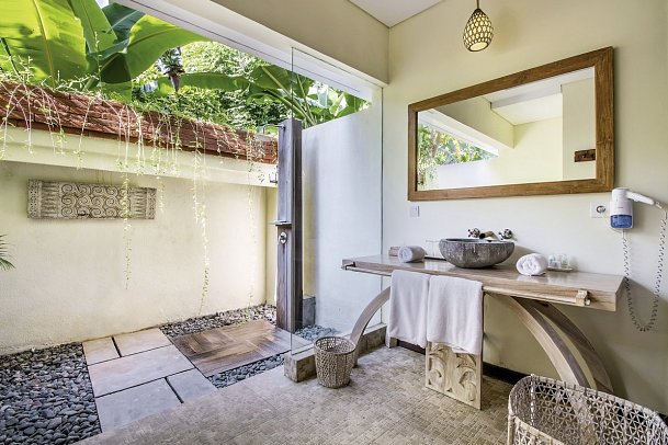 Taman Sari Bali Resort & Spa - Beispiel Bad Studio (Zimmercodierung SB1)