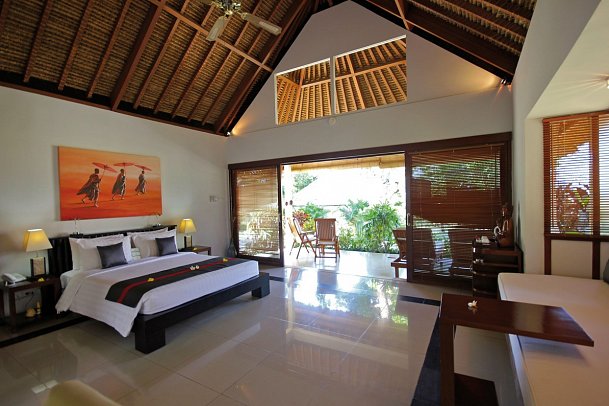 Siddhartha Ocean Front Resort & Spa - Wohnbeispiel Deluxe Bungalow (Zimmercodierung BD1)
