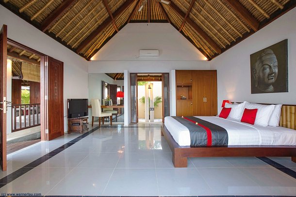 Siddhartha Ocean Front Resort & Spa - Wohnbeispiel Deluxe Bungalow (Zimmercodierung BD1)