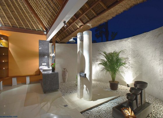 Siddhartha Ocean Front Resort & Spa - Badbeispiel Ocean Front Deluxe Bungalow (Zimmercodierung BDO)