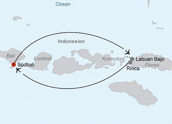 Komodo & Flores zum Kennenlernen (Gruppenreise)