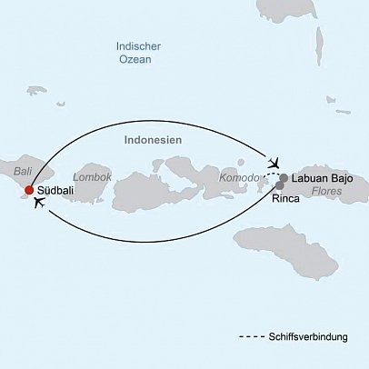 Komodo & Flores zum Kennenlernen (Privatreise)