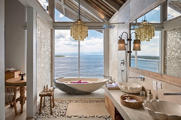 Pramana Natura Nusa Penida - Badbeispiel One Bedroom Villa Ocean View (Zimmercodierung VBM)