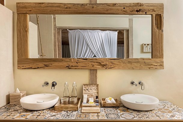 Seven Dreams A Pramana Experience - Beispiel Bad One Bedroom Garden Villa (Zimmercodierung VBG)