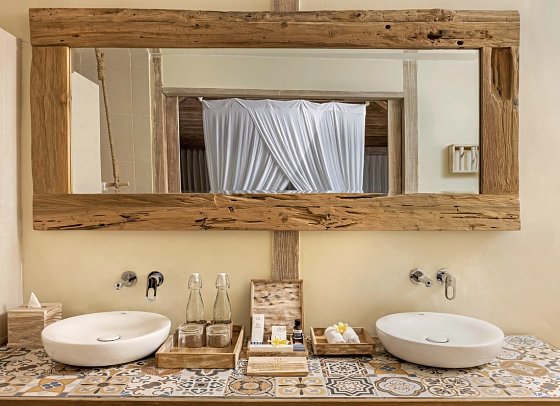 Seven Dreams A Pramana Experience - Beispiel Bad One Bedroom Garden Villa (Zimmercodierung VBG)