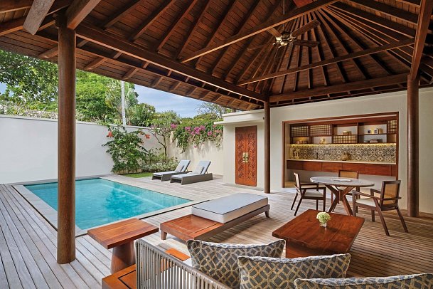 Amarterra Villas Bali Nusa Dua, Autograph Collection - Wohnbeispiel 1 Bedroom Deluxe Pool Villa (Zimmercodierung VDR)