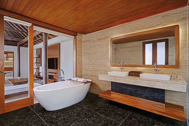 Amarterra Villas Bali Nusa Dua, Autograph Collection - Badbeispiel 1 Bedroom Deluxe Pool Villa (Zimmercodierung VDR)