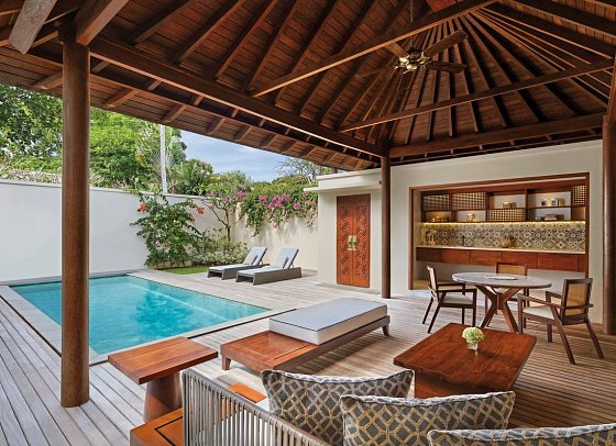 Amarterra Villas Bali Nusa Dua, Autograph Collection - Wohnbeispiel 1 Bedroom Deluxe Pool Villa (Zimmercodierung VDR)