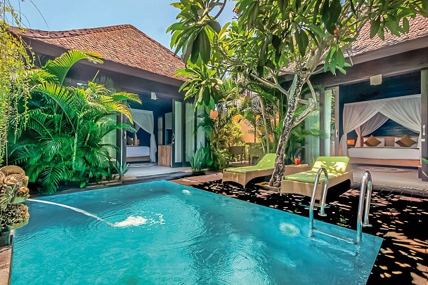 d'Nusa Beach Club and Resort - Wohnbeispiel Two Bedroom Private Pool Villa (Zimmercodierung VB2)
