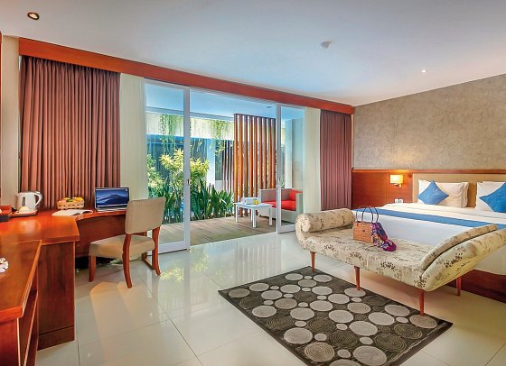 d'Nusa Beach Club and Resort - Wohnbeispiel Lagoon Suite (Zimmercodierung WB1)