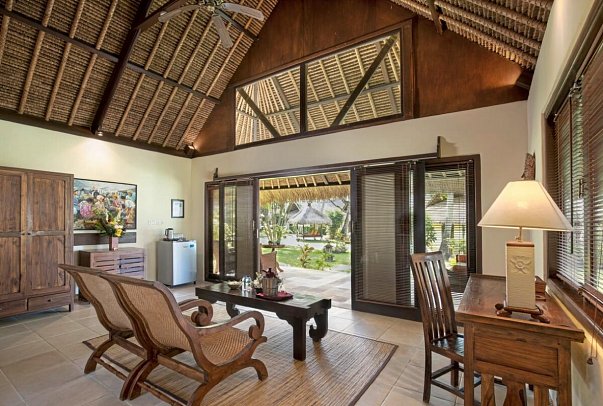 Alam Anda Ocean Front Resort & Spa - Wohnbeispiel Deluxe Garden Bungalow (Zimmercodierung BD1)