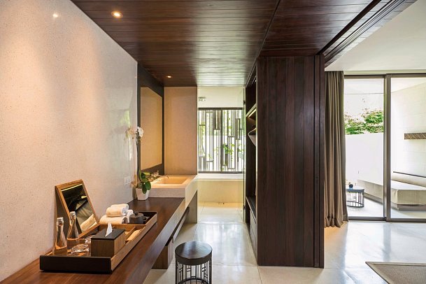 Alila Seminyak - Wohnbeispiel Terrace Suite (Zimmercodierung WB1)