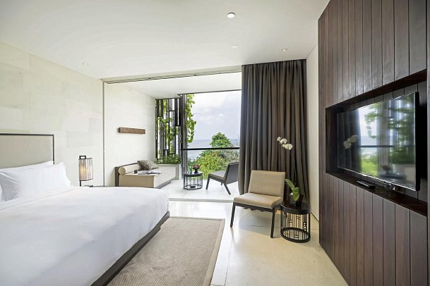 Alila Seminyak - Wohnbeispiel Deluxe (Zimmercodierung UD1)