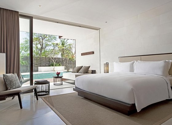 Alila Seminyak - Wohnbeispiel Deluxe (Zimmercodierung UD1)