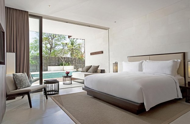 Alila Seminyak - Wohnbeispiel Deluxe (Zimmercodierung UD1)
