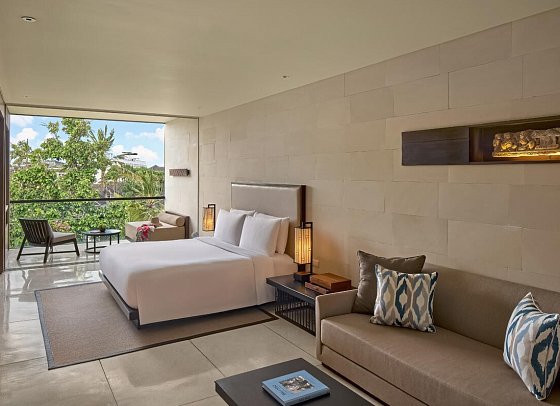 Alila Seminyak - Wohnbeispiel Deluxe Suite (Zimmercodierung WD1)