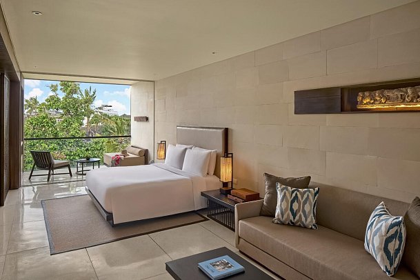Alila Seminyak - Wohnbeispiel Deluxe Suite (Zimmercodierung WD1)