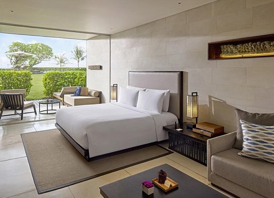 Alila Seminyak - Wohnbeispiel Terrace Suite (Zimmercodierung WB1)