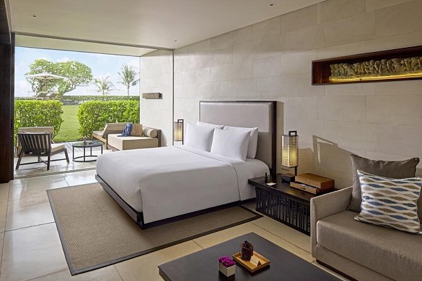 Alila Seminyak - Wohnbeispiel Terrace Suite (Zimmercodierung WB1)