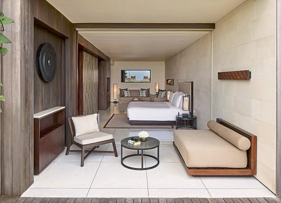 Alila Seminyak - Wohnbeispiel Terrace Suite (Zimmercodierung WB1)